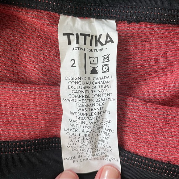 Titika Sports Bra and Shorts set size 2 - Picture 3 of 6